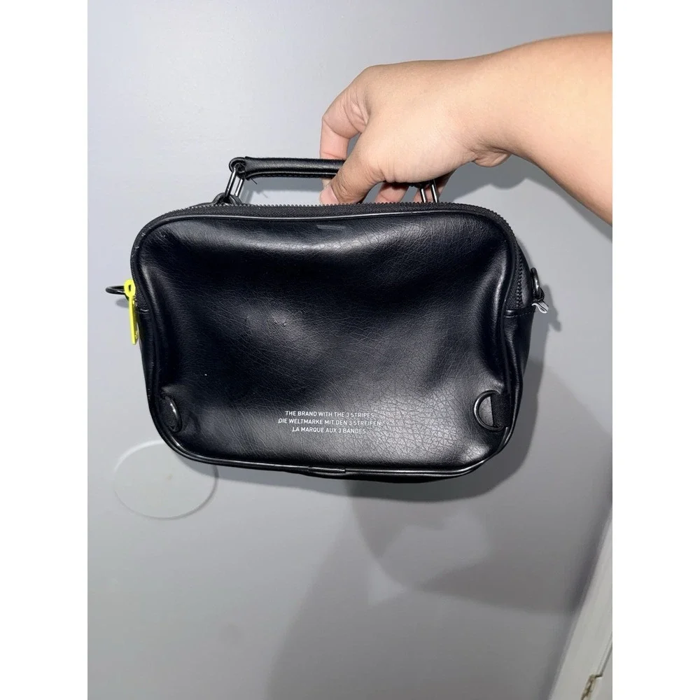 Adidas X‎ Fiorucci Shoulder Bag Leather Crossbody No Strap 9x7